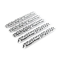Rugged Ridge Elite Dr Hndle Insert Contrast Tread4D 07-18 Jeep Wrangler JK - Exterior Styling