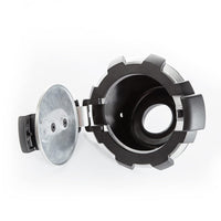 Rugged Ridge Elite Fuel Door Non-Lock Brushed Alum 07-18 Jeep Wrangler JK - Delivery