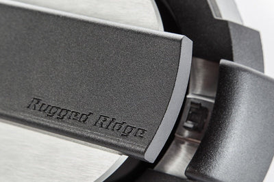 Rugged Ridge Elite Fuel Door Non-Lock Brushed Alum 07-18 Jeep Wrangler JK - Delivery