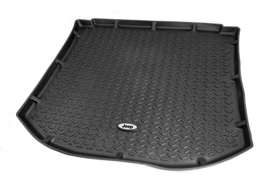 Rugged Ridge Floor Liner Cargo Black 1984-2001 Jeep Logo Cherokee XJ - Mats