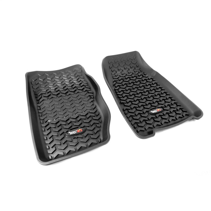 Rugged Ridge Floor Liner Front Black 1984-2001 Jeep Cherokee XJ - Mats