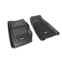 Rugged Ridge Floor Liner Front Black 1984-2001 Jeep Cherokee XJ - Mats