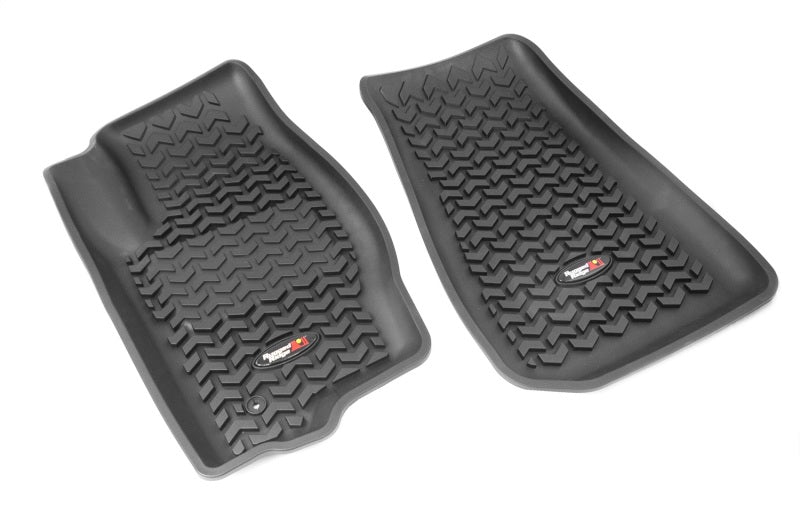 Rugged Ridge Floor Liner Front Black 2005-2010 Jeep Grand Cherokee 06-09 Commander WK / XK - Mats