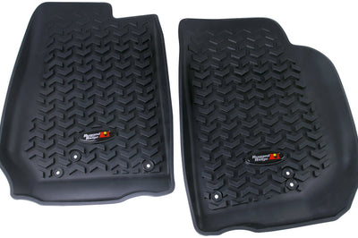 Rugged Ridge Floor Liner Front Black 2007-2018 Jeep Wrangler Unlimited JK 4 Dr - Mats