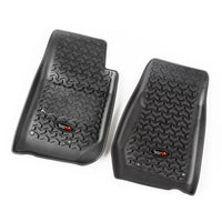 Rugged Ridge Floor Liner Front Black 2007-2018 Jeep Wrangler Unlimited JK 4 Dr - Mats