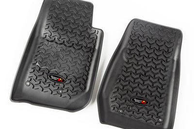Rugged Ridge Floor Liner Front Black 2007-2018 Jeep Wrangler Unlimited JK 4 Dr - Mats