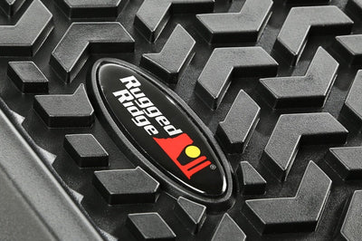Rugged Ridge Floor Liner Front Black 2007-2018 Jeep Wrangler Unlimited JK 4 Dr - Mats