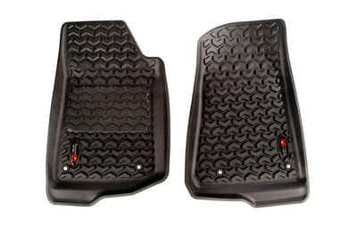 Rugged Ridge Floor Liner Front Black 2018-2020 Jeep Wrangler 2020 Gladiator JL / JT - Mats