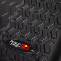 Rugged Ridge Floor Liner Front Black 2018-2020 Jeep Wrangler 2020 Gladiator JL / JT - Mats