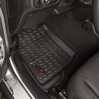 Rugged Ridge Floor Liner Front Black 2018-2020 Jeep Wrangler 2020 Gladiator JL / JT - Mats