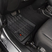 Rugged Ridge Floor Liner Front Black 2018-2020 Jeep Wrangler 2020 Gladiator JL / JT - Mats