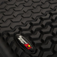 Rugged Ridge Floor Liner Front Black 2018-2020 Jeep Wrangler 2020 Gladiator JL / JT - Mats
