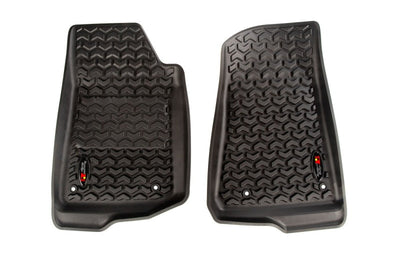 Rugged Ridge Floor Liner Front Black 2018-2020 Jeep Wrangler 2020 Gladiator JL / JT - Mats