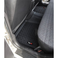 Rugged Ridge Floor Liner Rear Black 1984-2001 Jeep Cherokee XJ - Mats