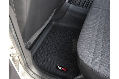 Rugged Ridge Floor Liner Rear Black 1984-2001 Jeep Cherokee XJ - Mats