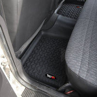 Rugged Ridge Floor Liner Rear Black 1984-2001 Jeep Cherokee XJ - Mats