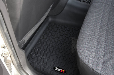 Rugged Ridge Floor Liner Rear Black 1984-2001 Jeep Cherokee XJ - Mats