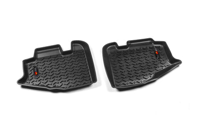Rugged Ridge Floor Liner Rear Black 1997-2006 Jeep Wrangler TJ / LJ - Mats