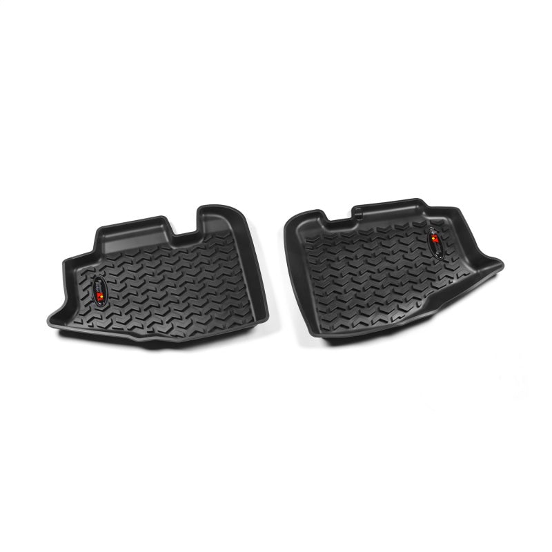 Rugged Ridge Floor Liner Rear Black 1997-2006 Jeep Wrangler TJ / LJ - Mats