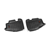 Rugged Ridge Floor Liner Rear Black 1997-2006 Jeep Wrangler TJ / LJ - Mats
