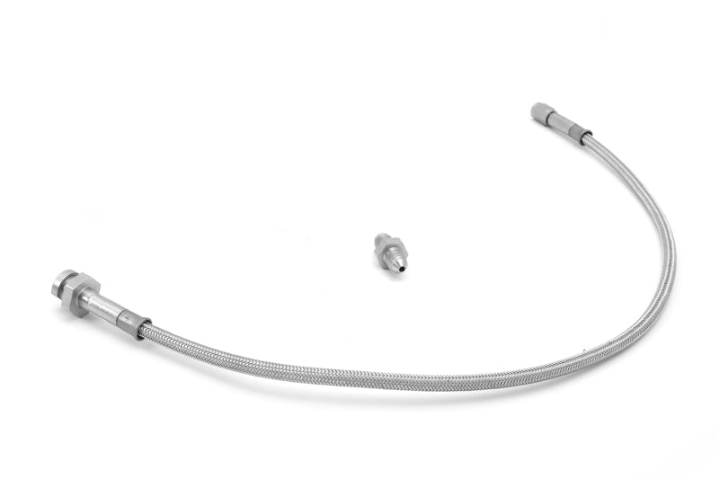 Rugged Ridge Front Brake Hoses Stainless Drum 76-78 CJ5 & CJ7 - Brakes Rotors Pads