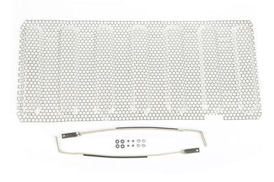 Rugged Ridge Grille Insert Satin Stainless 07-18 Jeep Wrangler - Bumpers Grilles & Guards