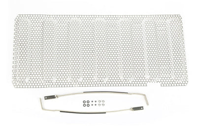 Rugged Ridge Grille Insert Satin Stainless 07-18 Jeep Wrangler - Bumpers Grilles & Guards