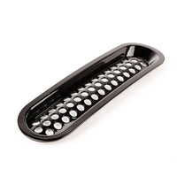 Rugged Ridge Grille Inserts Perforated 07-18 Jeep Wrangler - Bumpers Grilles & Guards