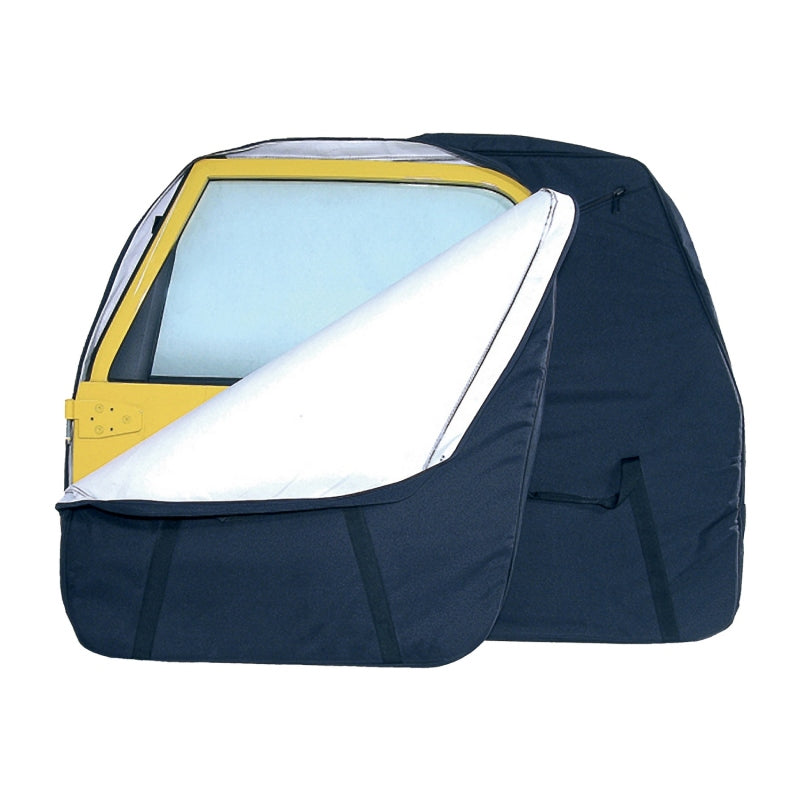 Rugged Ridge Hard Door Storage Bag 76-06 Jeep CJ / Wrangler - Roofs & Roof Accessories