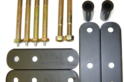 Rugged Ridge HD Front Leaf Spring Shackles 1-In Lift 87-95 Jeep Wrangler YJ - Suspension