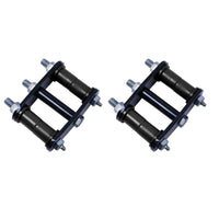 Rugged Ridge HD Rear Leaf Spring Shackles 76-86 Jeep CJ - Suspension