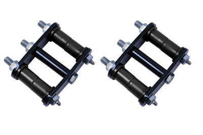 Rugged Ridge HD Rear Leaf Spring Shackles 76-86 Jeep CJ - Suspension