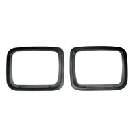Rugged Ridge Headlight Bezels Black 87-95 Jeep Wrangler YJ - Lights