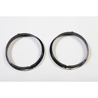 Rugged Ridge Headlight Bezels Black 97-06 Jeep Wrangler - Lights