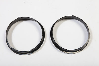 Rugged Ridge Headlight Bezels Black 97-06 Jeep Wrangler - Lights