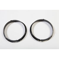 Rugged Ridge Headlight Bezels Black 97-06 Jeep Wrangler - Lights