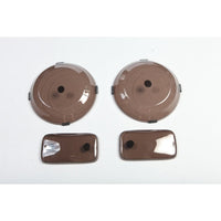 Rugged Ridge Headlight&Turn Signal Cover Set Smoke 97-06TJ - Lights