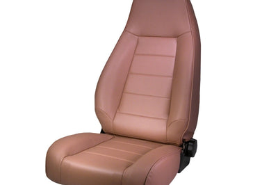 Rugged Ridge High-Back Front Seat Reclinable Tan 76-02 CJ&Wrangle - Safety