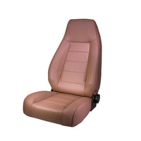 Rugged Ridge High-Back Front Seat Reclinable Tan 76-02 CJ&Wrangle - Safety