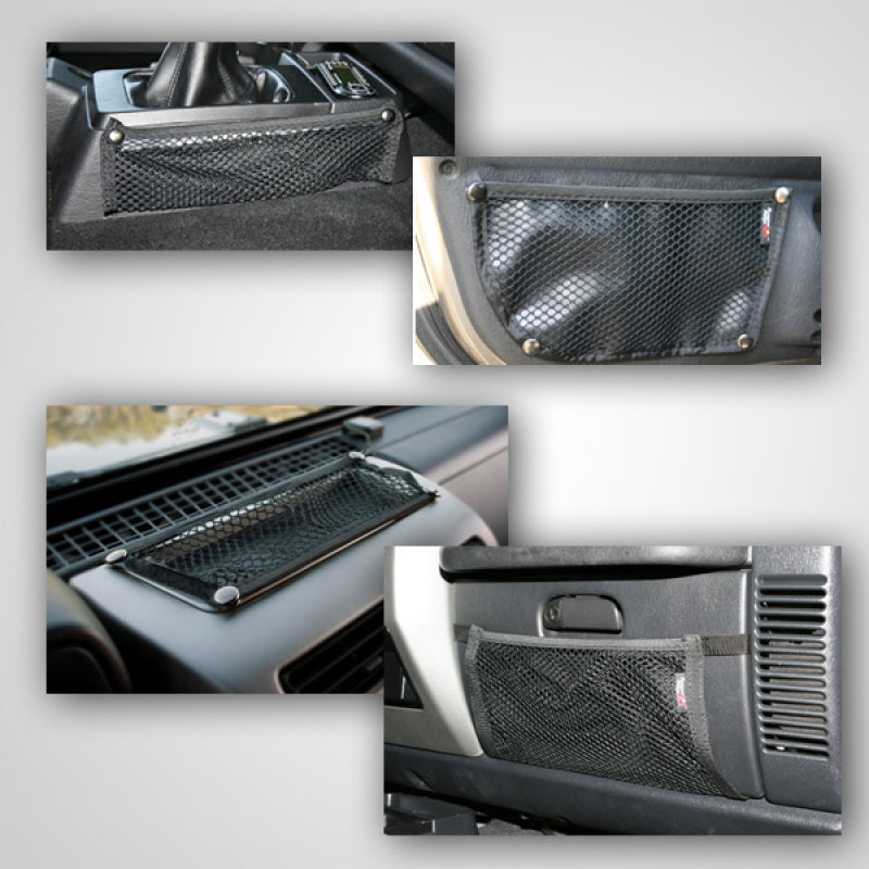 Rugged Ridge Interior Mesh Storage Kit 97-06 Jeep Wrangler - Accessories