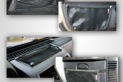 Rugged Ridge Interior Mesh Storage Kit 97-06 Jeep Wrangler - Accessories