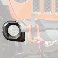 Rugged Ridge Jeep 19-22 Wrangler JL/20-22 Gladiator Venator Front Bumper Stubby Ends - Black - Bumpers Grilles & Guards