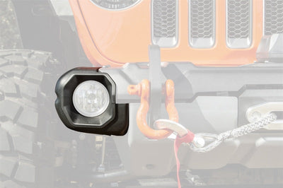 Rugged Ridge Jeep 19-22 Wrangler JL/20-22 Gladiator Venator Front Bumper Stubby Ends - Black - Bumpers Grilles & Guards