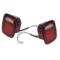 Rugged Ridge LED Tail Light Set 76-06 Jeep CJ Wrangler - Lights