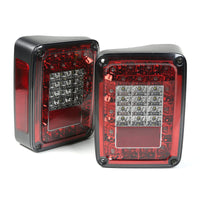 Rugged Ridge Led Tail Light Set Smoke 07-18 Jeep Wrangler - Lights