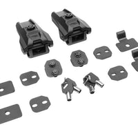 Rugged Ridge Locking Hood Catch Kit 07-18 Jeep Wrangler JKU / 18-22 JL - Fabrication