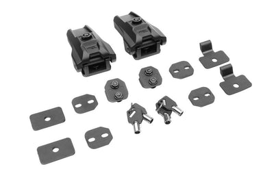 Rugged Ridge Locking Hood Catch Kit 07-18 Jeep Wrangler JKU / 18-22 JL - Fabrication