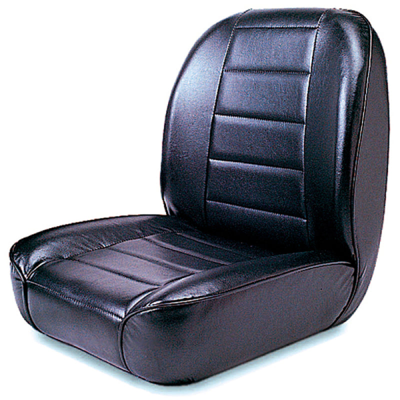 Rugged Ridge Low-Back Front Seat Non-Recline Black 55-86 CJ - Safety