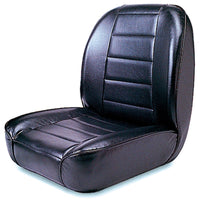 Rugged Ridge Low-Back Front Seat Non-Recline Black 55-86 CJ - Safety