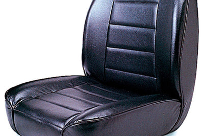 Rugged Ridge Low-Back Front Seat Non-Recline Black 55-86 CJ - Safety